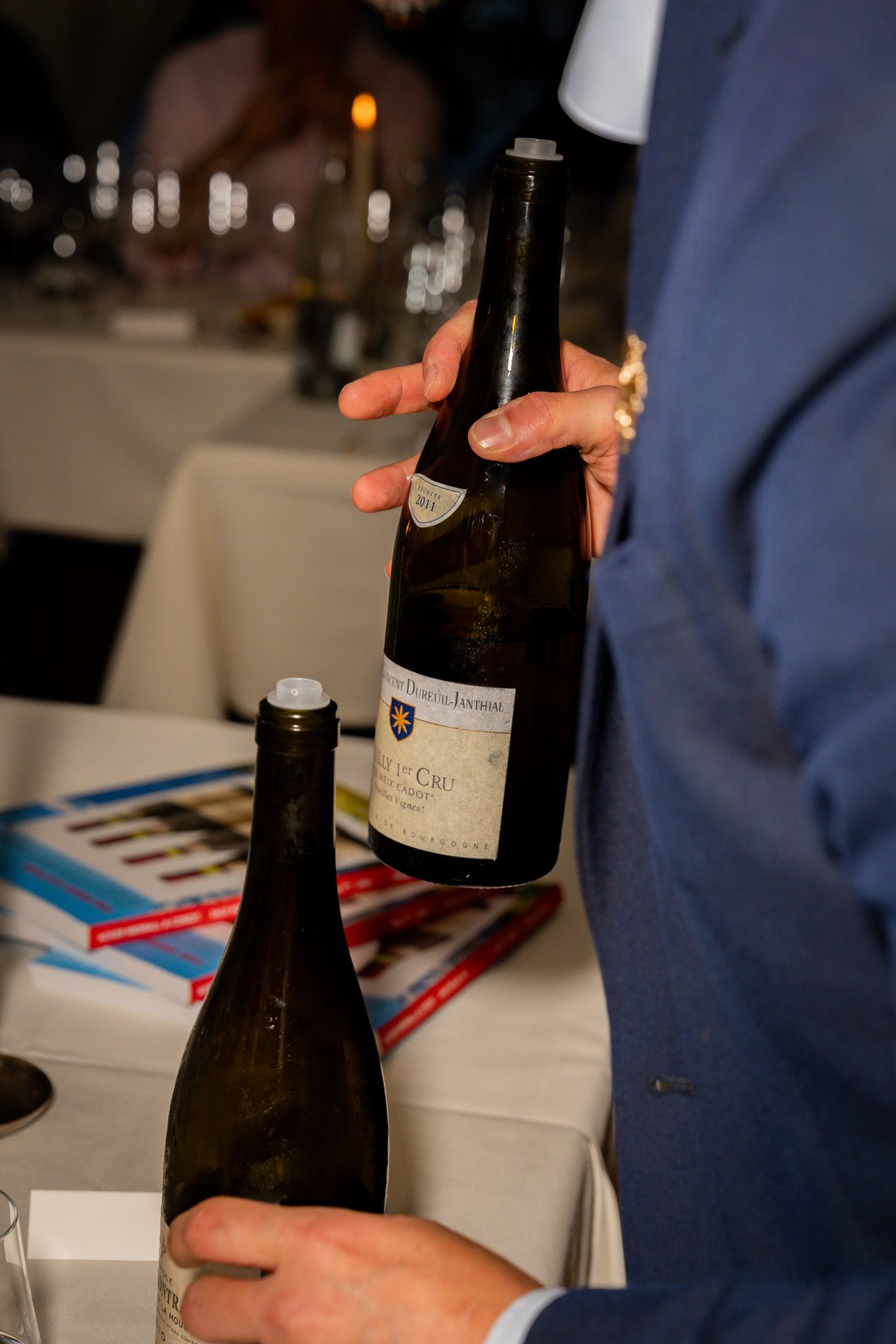 Le service d’une bouteille