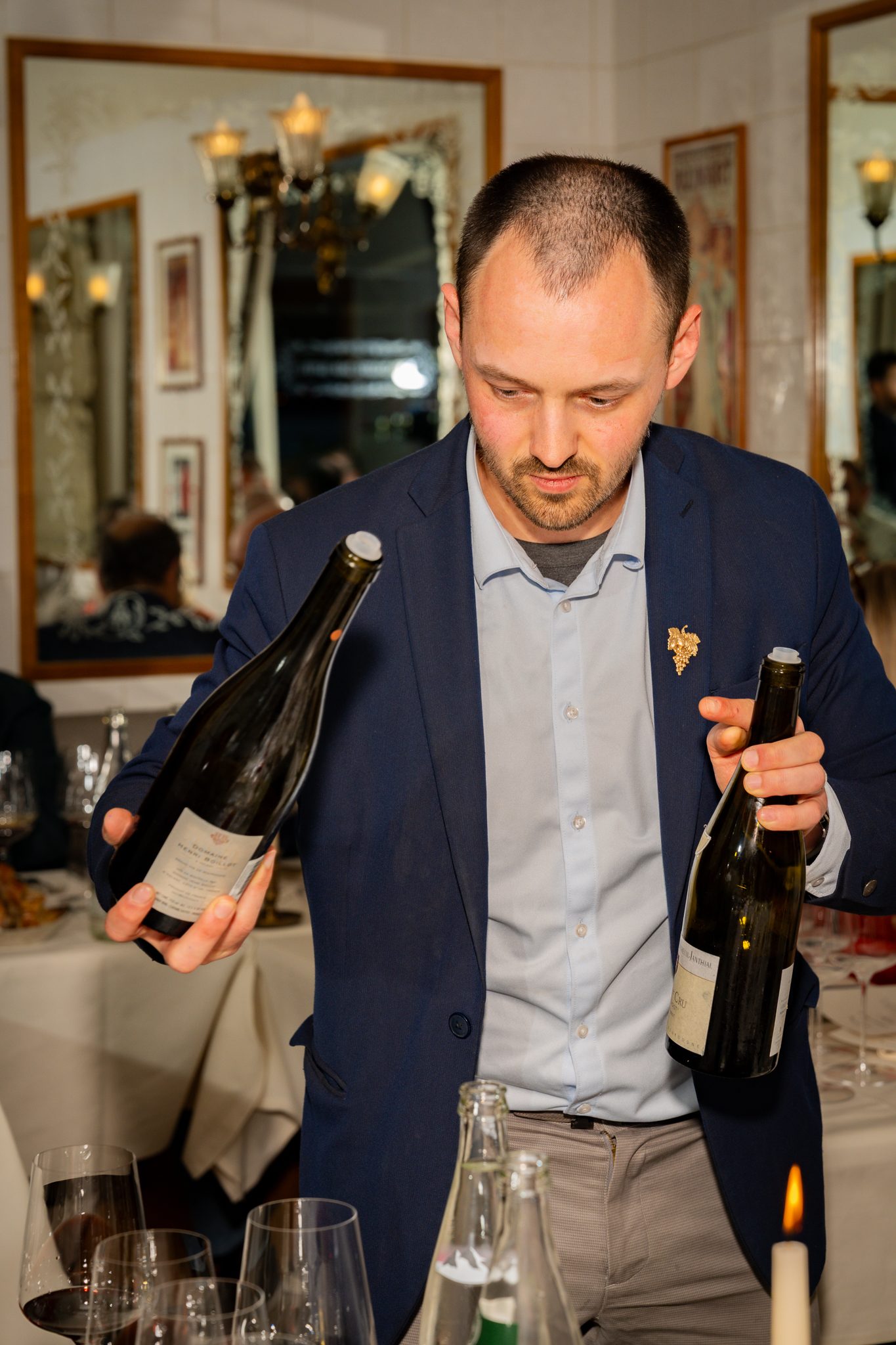 Mathieu Marchal, chef de cave